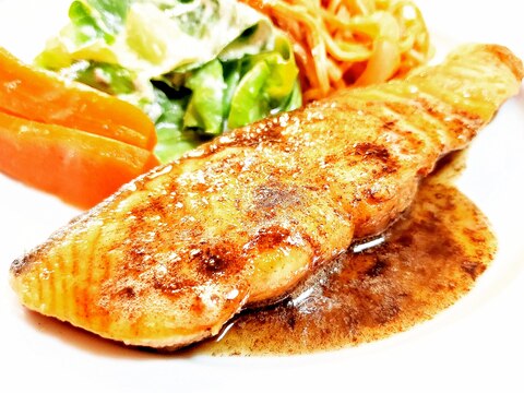 サーモンのムニエル 焦がしバターソース レシピ 作り方 By Tokeiya Japan 楽天レシピ